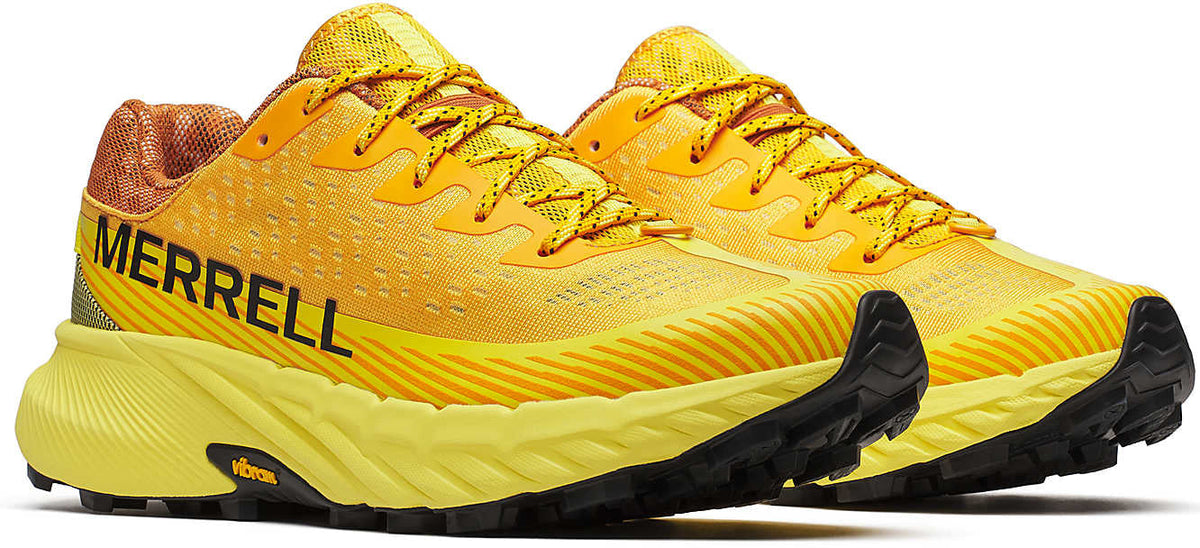 Merrell Agility Peak 5 Men's Trail Running Shoes - Orange - View 5