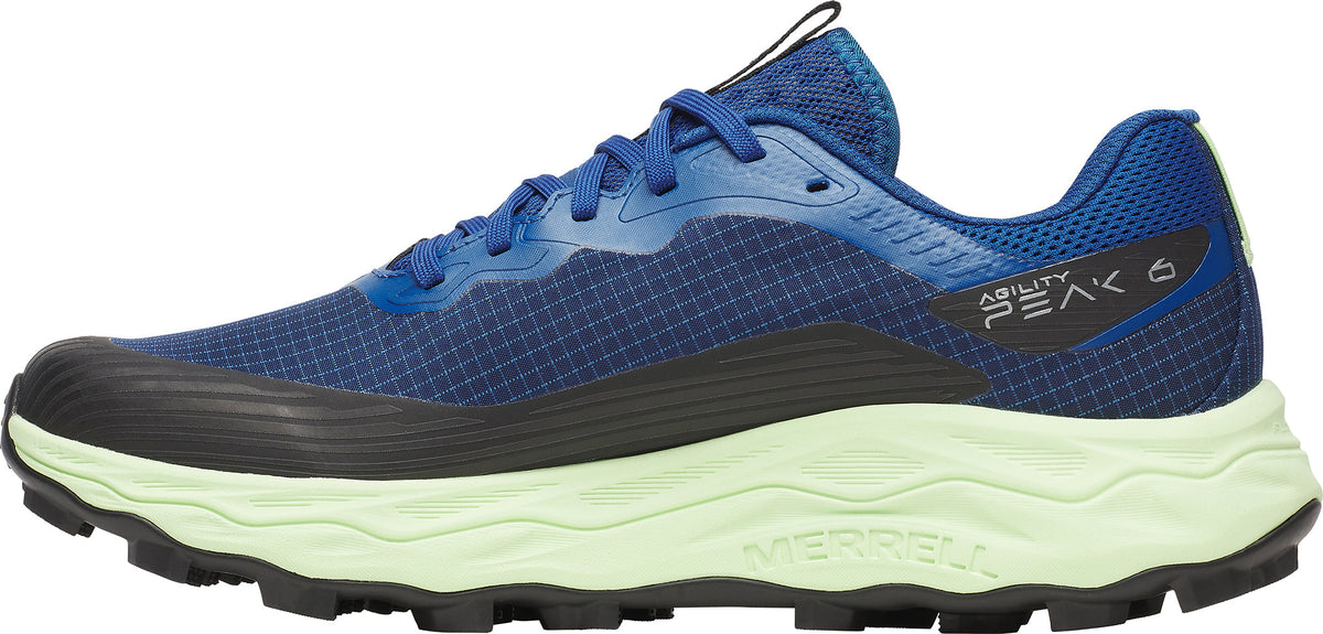 Merrell Agility Peak 6 GORE-TEX Men's Trail Running Shoes - Blue - View 3