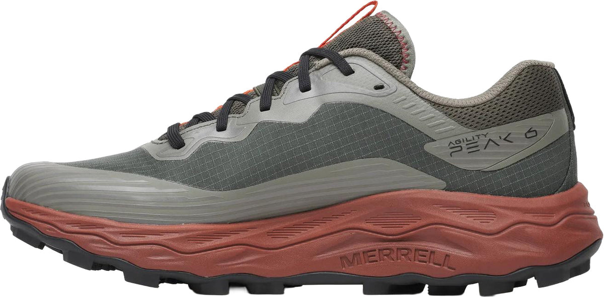 Merrell Agility Peak 6 GORE-TEX Men's Trail Running Shoes - Grey - View 3
