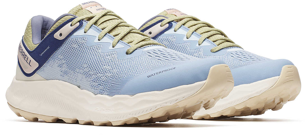 Merrell Antora 4 Waterproof Women's Trail Running Shoes - Blue - View 6