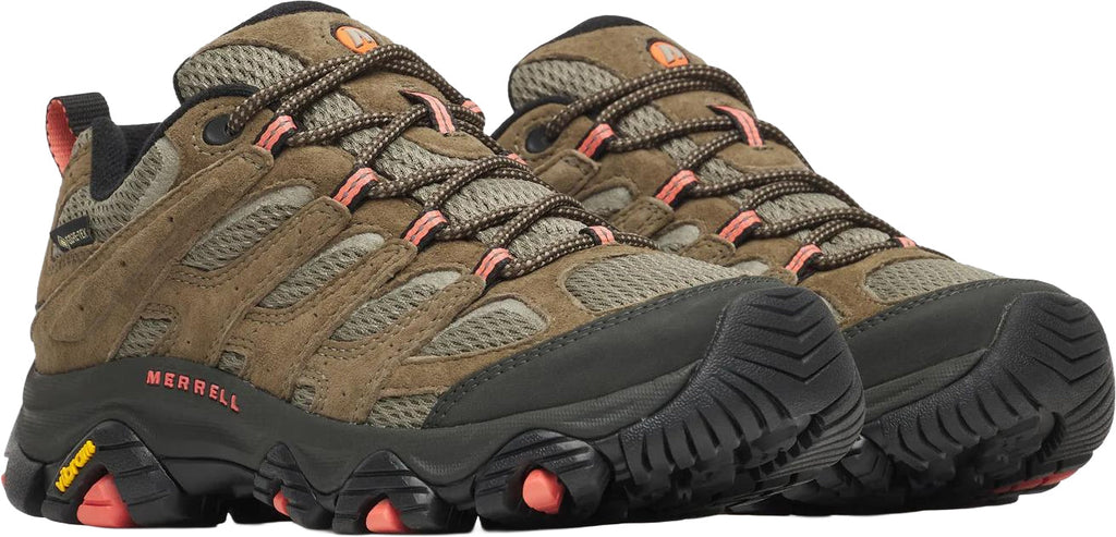 Merrell Moab 3 WIDE FIT GORE-TEX Women's Walking Shoes - Green - View 6