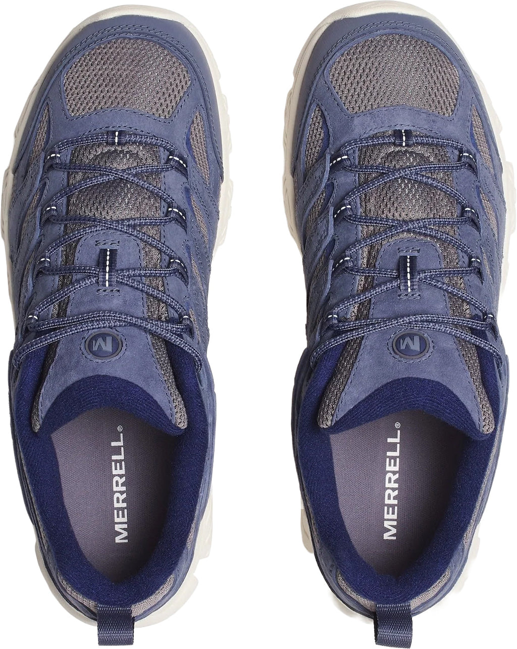 Merrell Moab 3 Walking Shoes - Blue - View 4