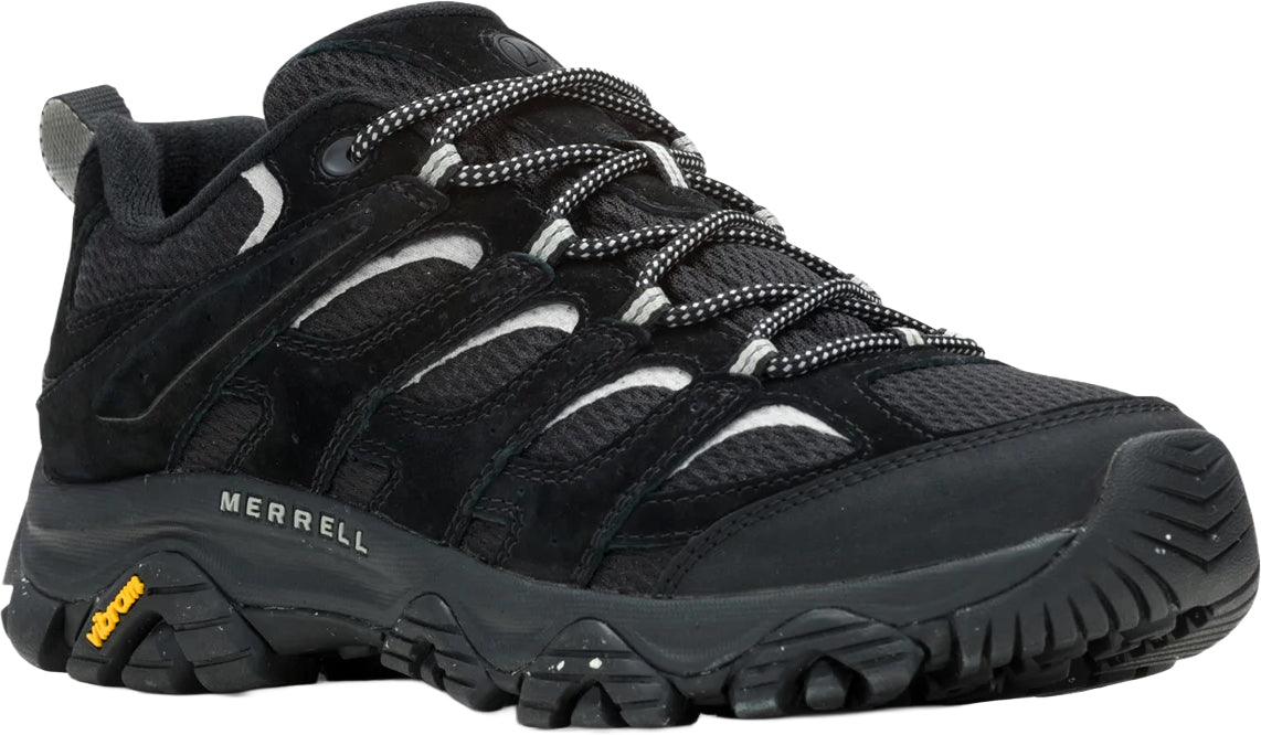 Merrell Moab 3 Men's Walking Shoes - Black - View 5