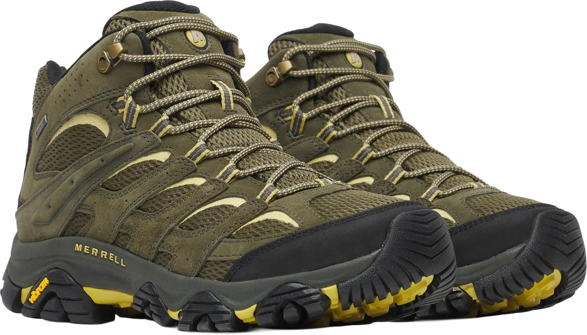 Merrell Moab 3 Mid GORE-TEX Men's Walking Boots - Green - View 6