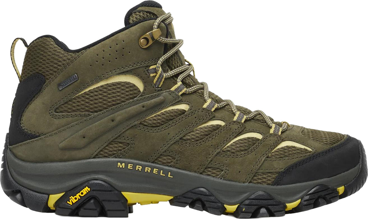 Merrell Moab 3 Mid GORE-TEX Men's Walking Boots - Green - View 1