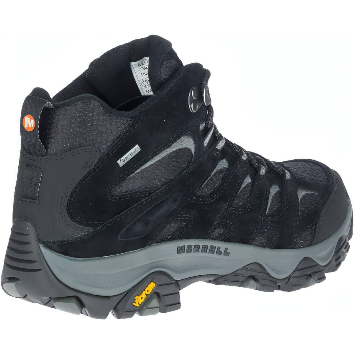 Merrell Moab 3 Mid GORE-TEX Men's Walking Boots - Black - View 5