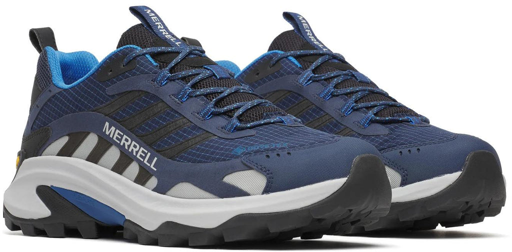 Merrell Moab Speed 2 GORE-TEX Men's Walking Shoes - Blue - View 6