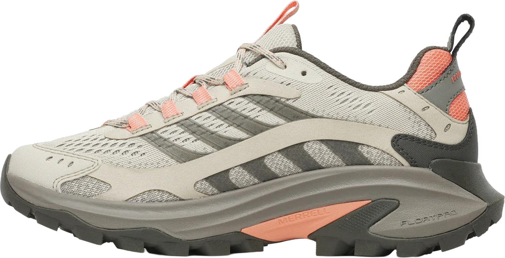 Merrell Moab Speed 2 Women's Walking Shoes - Grey - View 3
