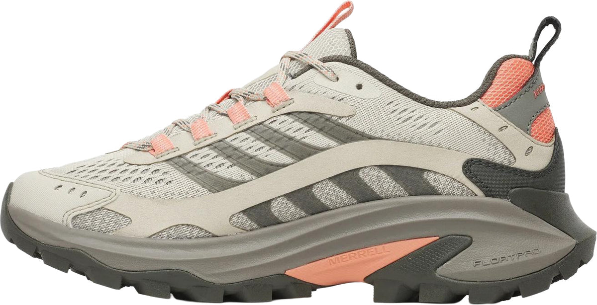 Merrell Moab Speed 2 Women's Walking Shoes - Grey - View 3