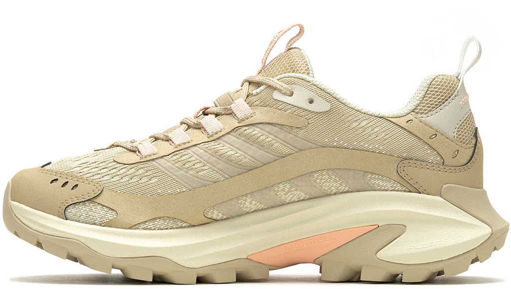 Merrell Moab Speed 2 WIDE FIT Women's Walking Shoes - Cream - View 3