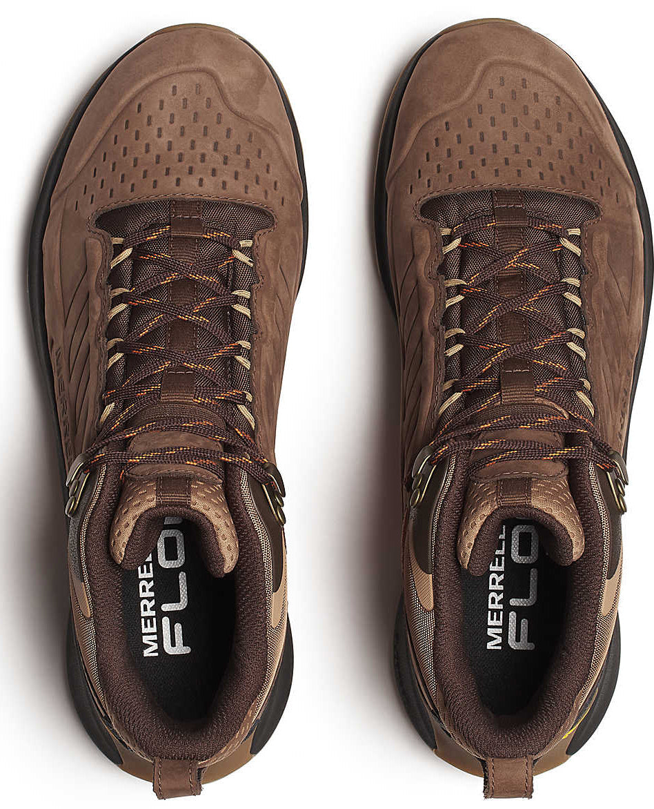 Merrell Moab Speed 2 Leather Mid Waterproof Men's Walking Boots - Brown - View 4