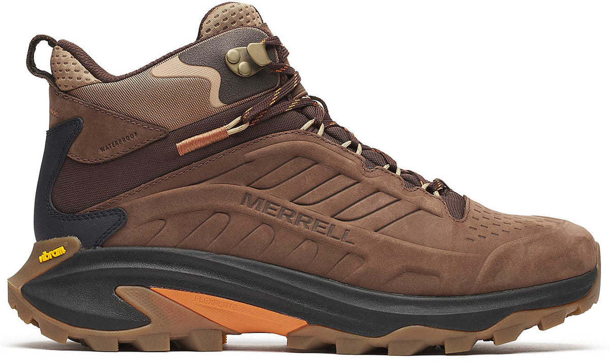 Merrell Moab Speed 2 Leather Mid Waterproof Men's Walking Boots - Brown - View 1