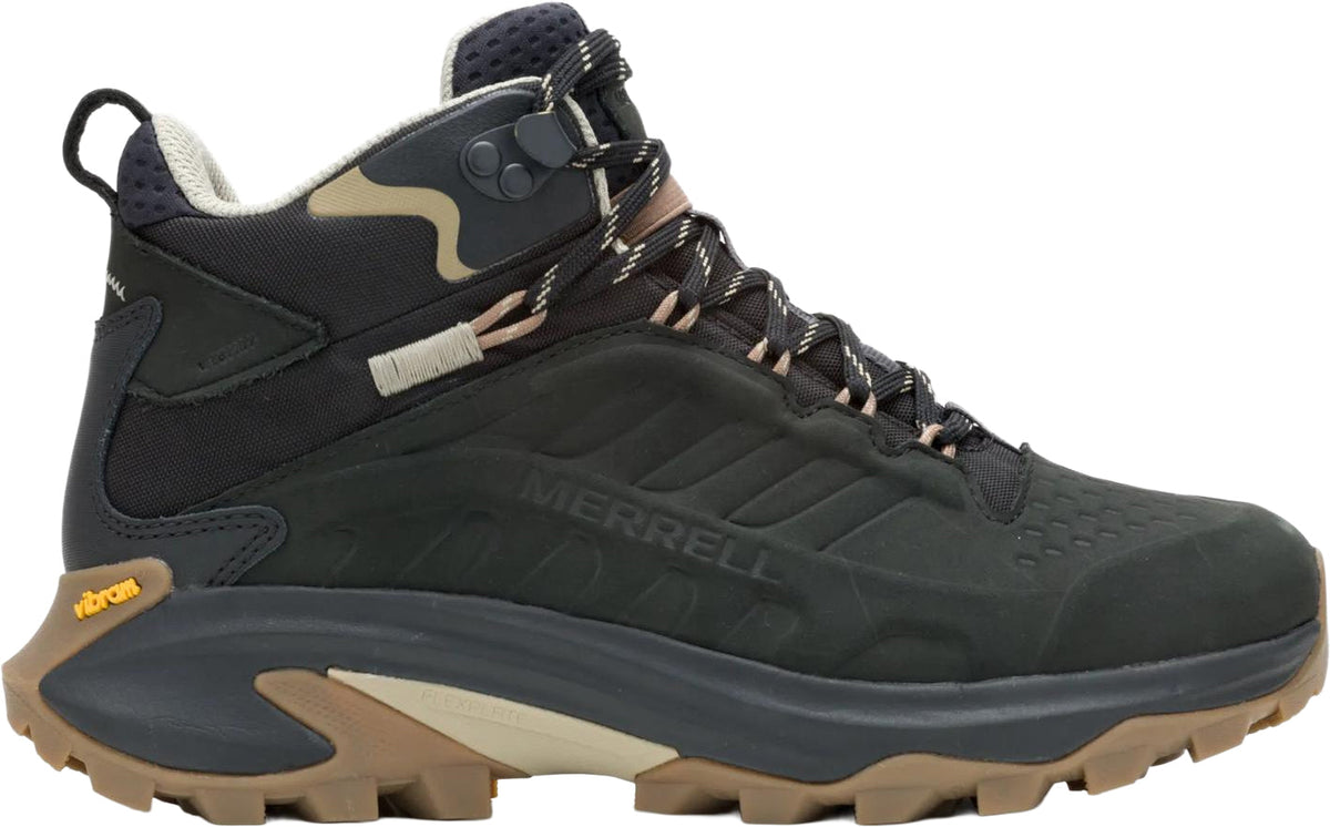 Merrell Moab Speed 2 Leather Mid Waterproof Women's Walking Boots - Black - View 1