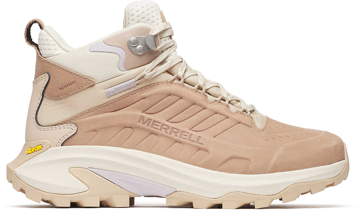 Merrell Moab Speed 2 Leather Mid Waterproof Women's Walking Boots - Pink - View 1