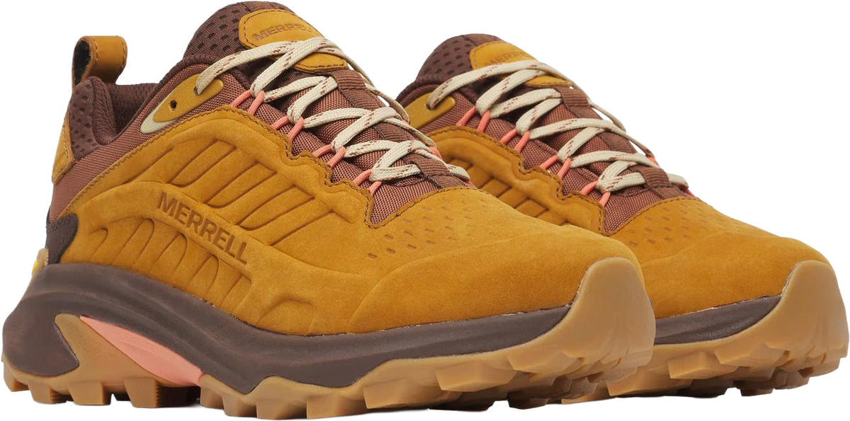 Merrell Moab Speed 2 Leather Waterproof Women's Walking Shoes - Brown - View 6