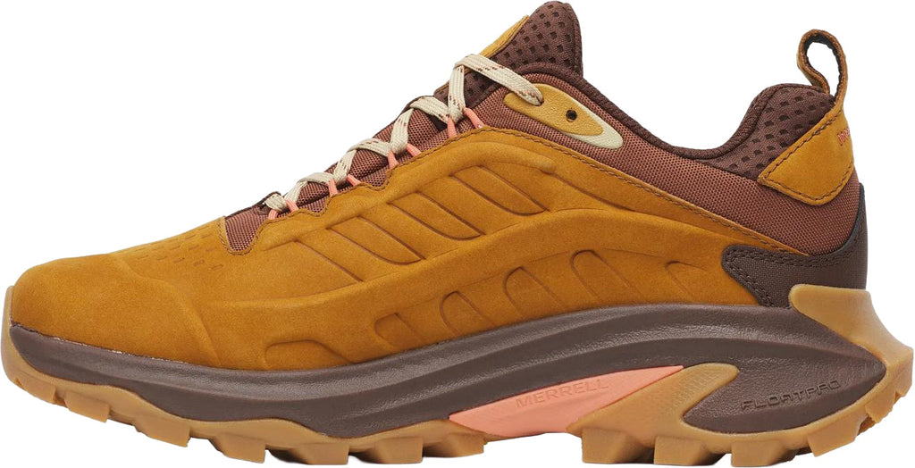 Merrell Moab Speed 2 Leather Waterproof Women's Walking Shoes - Brown - View 3
