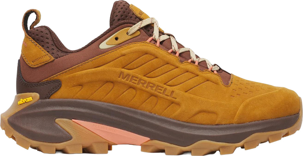 Merrell Moab Speed 2 Leather Waterproof Women's Walking Shoes - Brown - View 1
