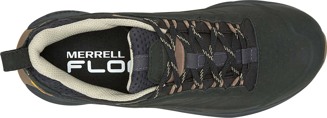 Merrell Moab Speed 2 Leather Waterproof Women's Walking Shoes - Black - View 4