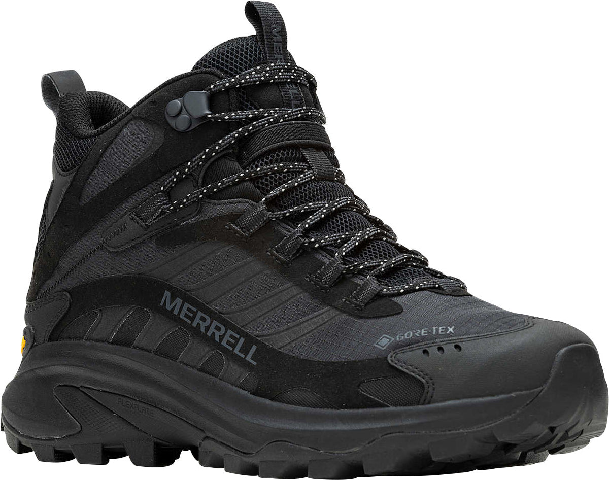 Merrell Moab Speed 2 Mid GORE-TEX Men's Walking Boots - Black - View 6