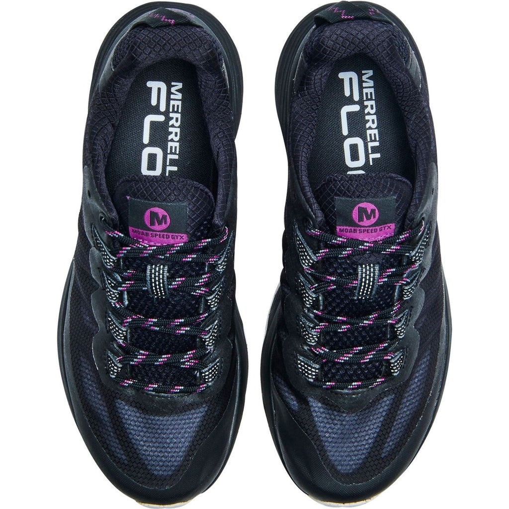 Merrell Moab Speed GORE-TEX Women's Walking Shoes - Black - View 3