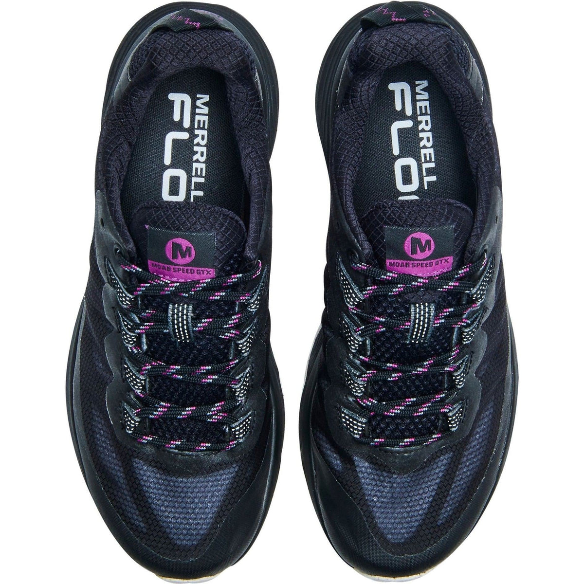 Merrell Moab Speed GORE-TEX Women's Walking Shoes - Black - View 3