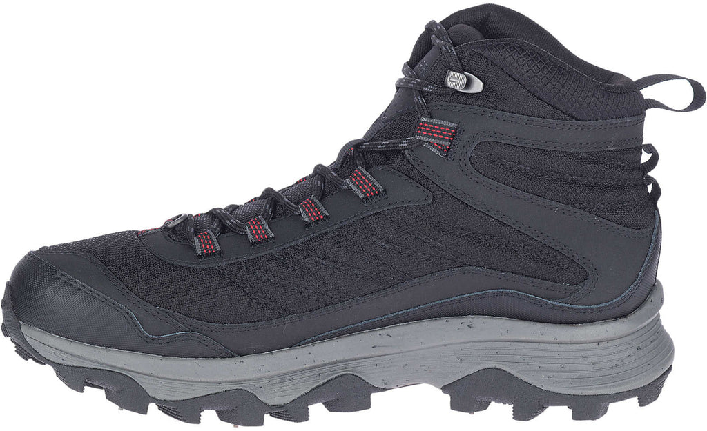 Merrell Moab Speed Thermo Spike Mid Waterproof Men's Walking Boots - Black - View 3