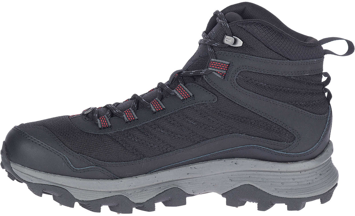Merrell Moab Speed Thermo Spike Mid Waterproof Men's Walking Boots - Black - View 3