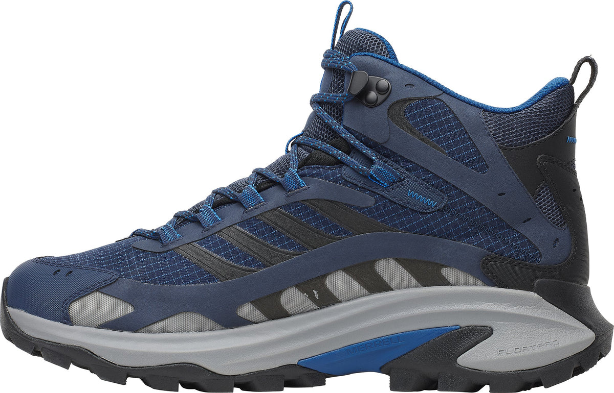 Merrell Moab Speed 2 Mid GORE-TEX Men's Walking Boots - Blue - View 3