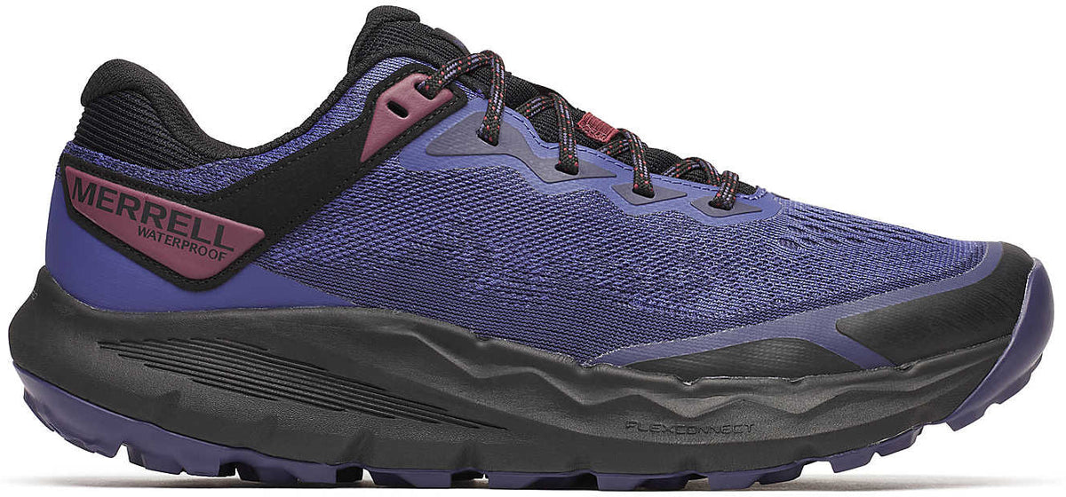 Merrell Nova 4 Waterproof Men's Trail Running Shoes - Blue - View 1