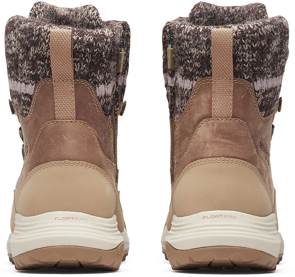 Merrell Siren 4 Thermo Mid Zip Waterproof Women's Walking Boots - Brown - View 5