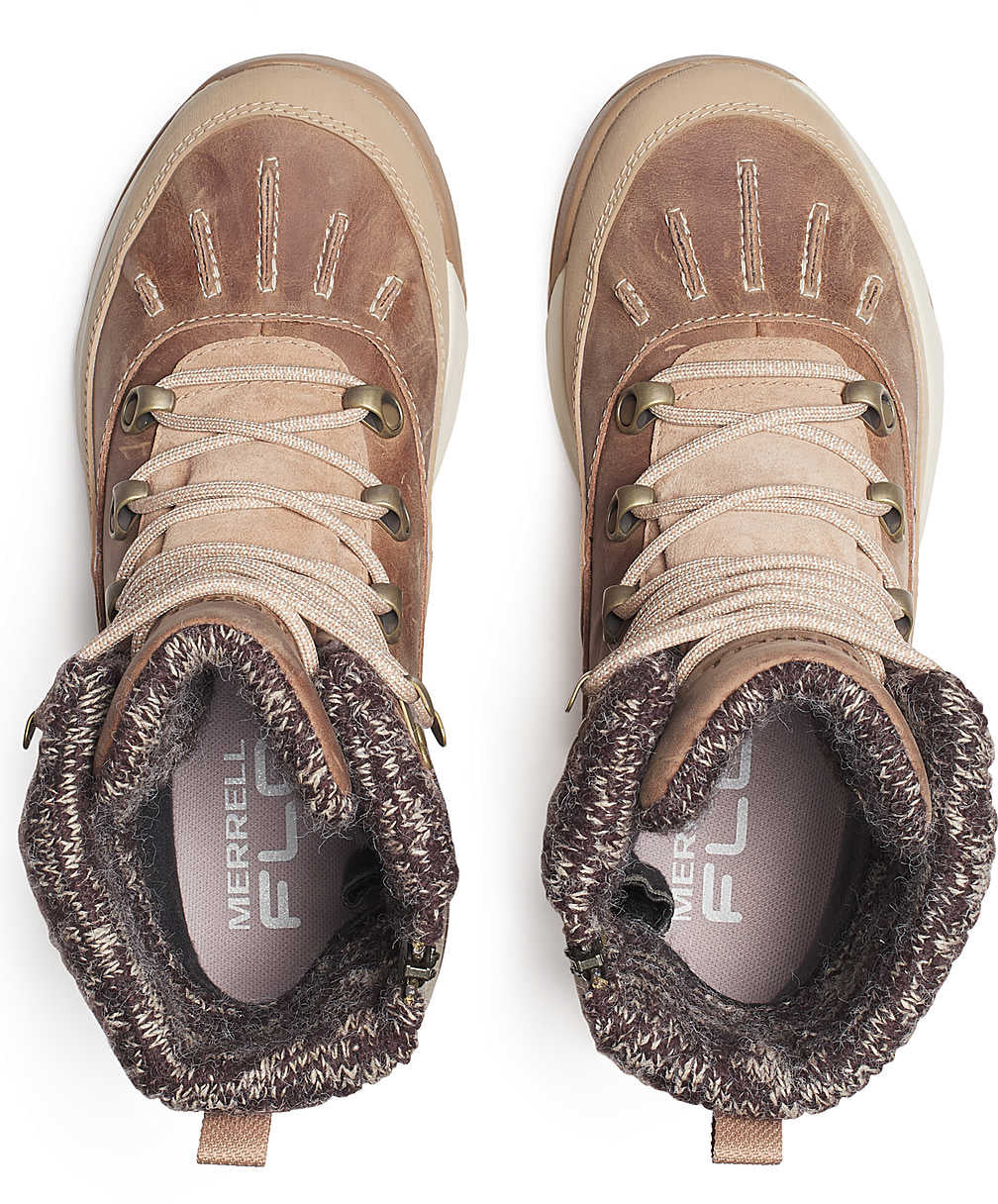 Merrell Siren 4 Thermo Mid Zip Waterproof Women's Walking Boots - Brown - View 4