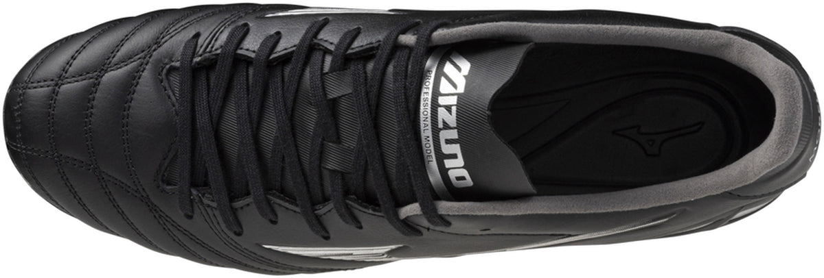 Mizuno Morelia Neo IV Pro Firm Ground Men's Football Boots - Black - View 4