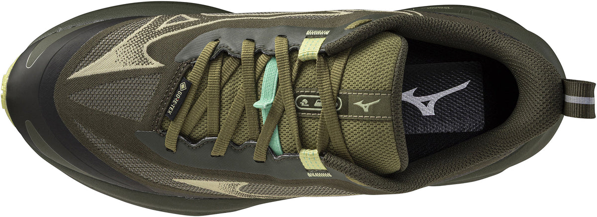 Mizuno Neo Daichi 10 GORE-TEX Women's Trail Running Shoes - Green - View 4