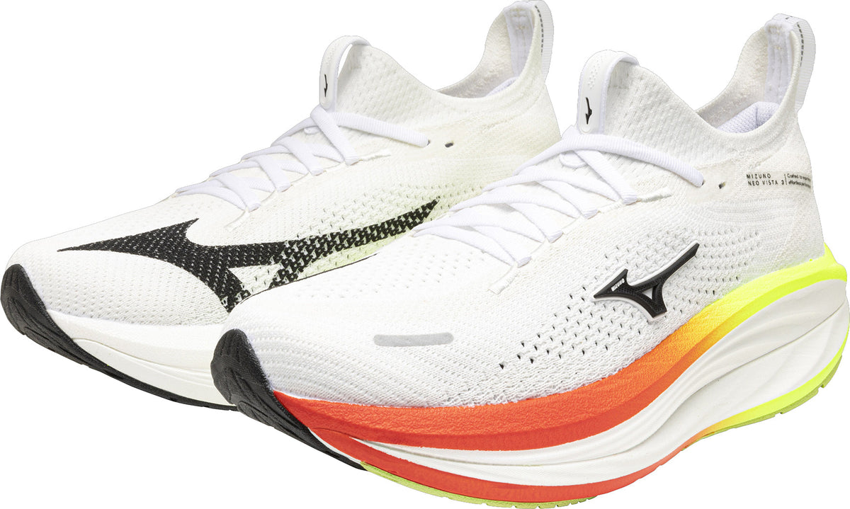 Mizuno Neo Vista 3 Men's Running Shoes - White - View 6