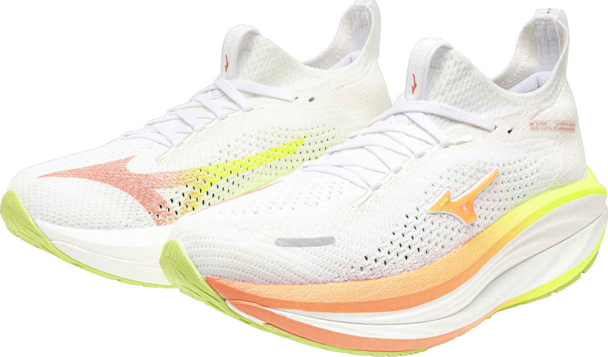 Mizuno Neo Vista 3 Women's Running Shoes - White - View 6