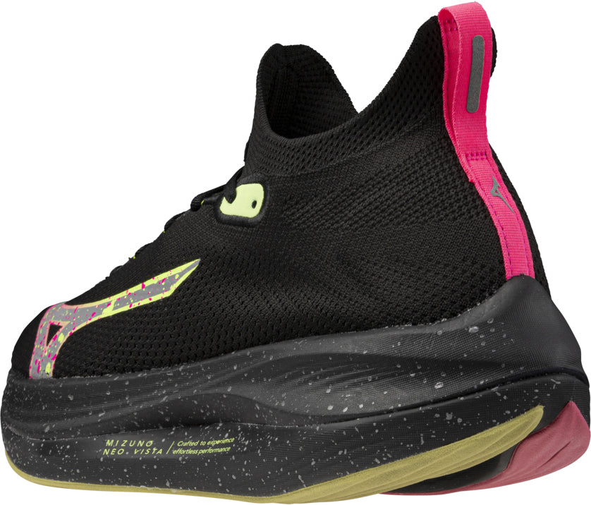 Mizuno Neo Vista Running Shoes - Black - View 5