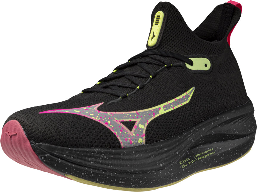 Mizuno Neo Vista Running Shoes - Black - View 6