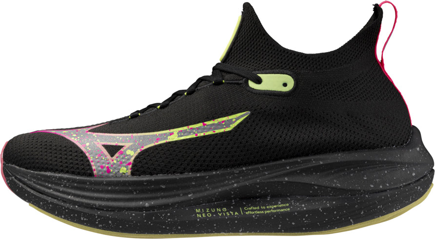 Mizuno Neo Vista Running Shoes - Black - View 1
