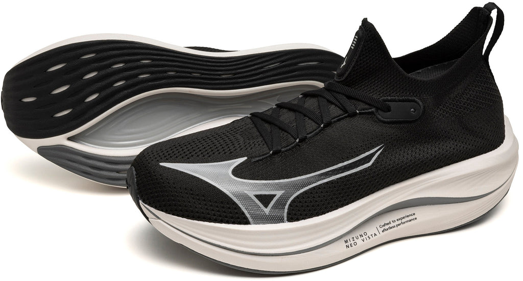 Mizuno Neo Vista Running Shoes - Black - View 7