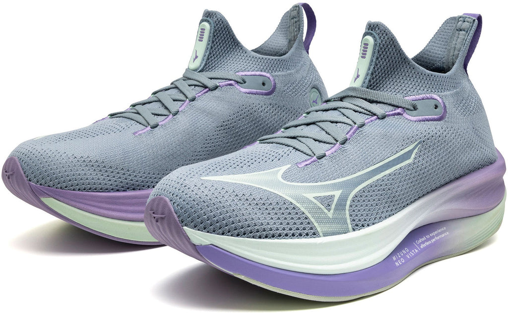 Mizuno Neo Vista Women's Running Shoes - Grey - View 5