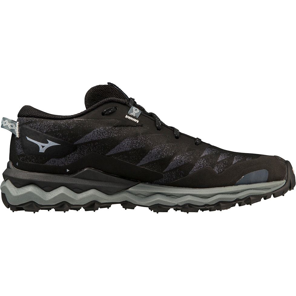 Mizuno Wave Daichi 7 GORE-TEX Women's Trail Running Shoes - Black - View 3