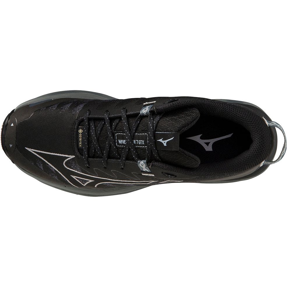 Mizuno Wave Daichi 7 GORE-TEX Women's Trail Running Shoes - Black - View 4