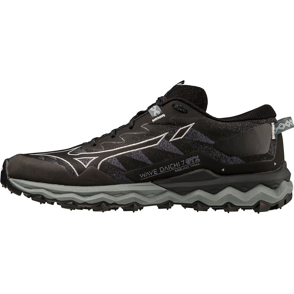 Mizuno Wave Daichi 7 GORE-TEX Women's Trail Running Shoes - Black - View 1