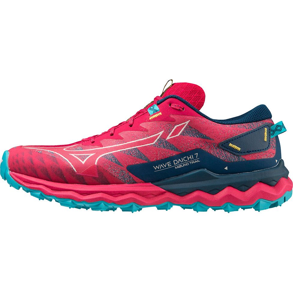 Mizuno Wave Daichi 7 Women's Trail Running Shoes - Red - View 1
