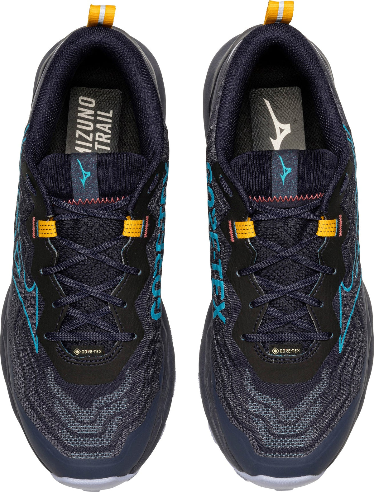 Mizuno Wave Daichi 9 GORE-TEX Men's Trail Running Shoes - Blue - View 4