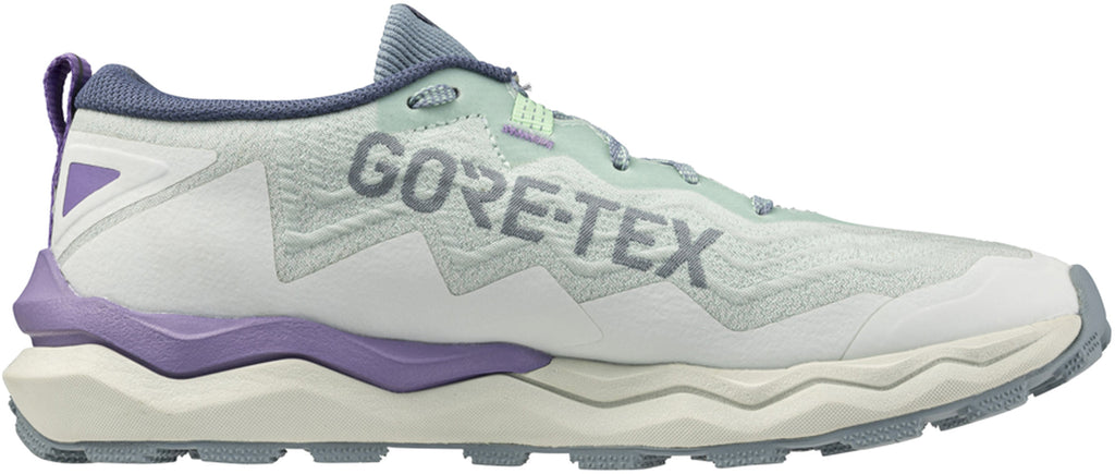 Mizuno Wave Daichi 9 GORE-TEX Women's Trail Running Shoes - White - View 3