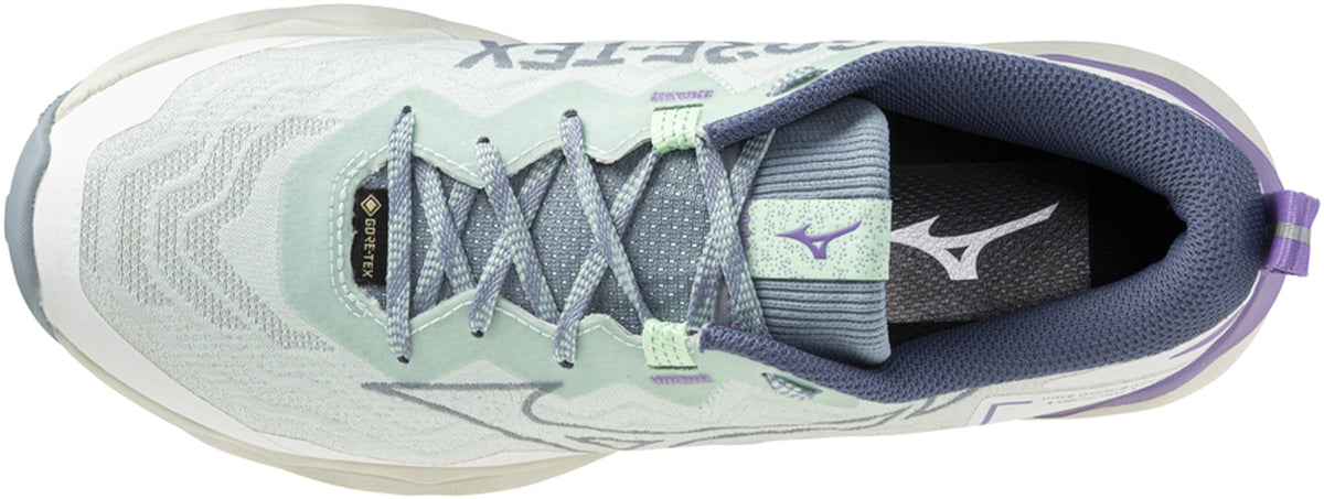 Mizuno Wave Daichi 9 GORE-TEX Women's Trail Running Shoes - White - View 4