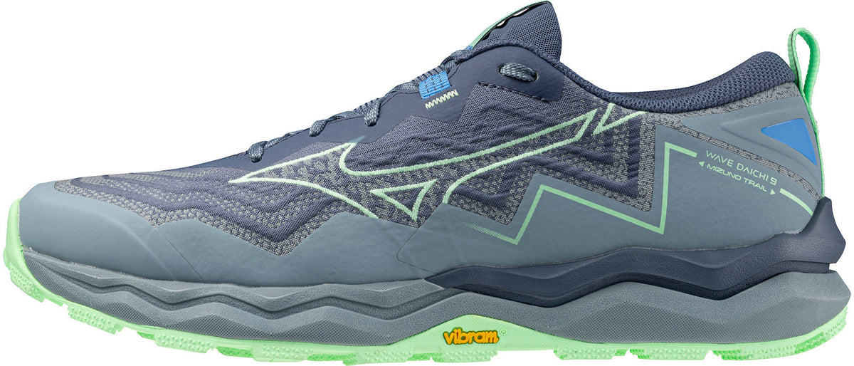 Mizuno Wave Daichi 9 Men's Trail Running Shoes - Blue - View 1