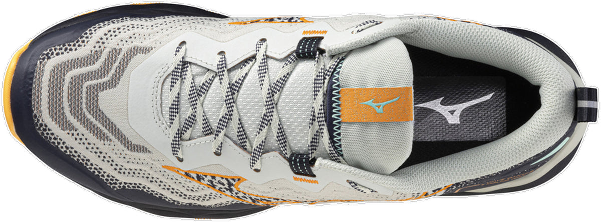 Mizuno Wave Daichi 9 Men's Trail Running Shoes - Grey - View 4