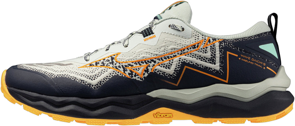 Mizuno Wave Daichi 9 Men's Trail Running Shoes - Grey - View 1